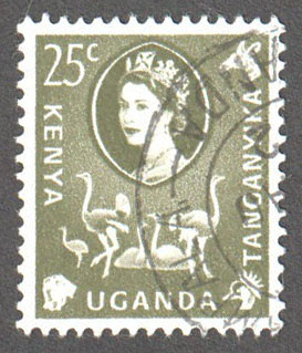 Kenya, Uganda and Tanganyika Scott 124 Used - Click Image to Close
